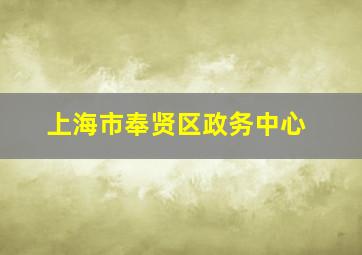 上海市奉贤区政务中心