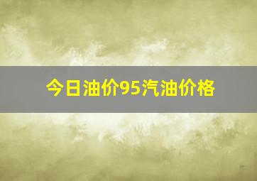 今日油价95汽油价格