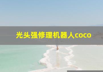 光头强修理机器人coco