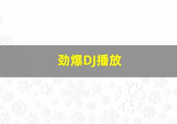 劲爆DJ播放