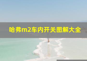 哈弗m2车内开关图解大全