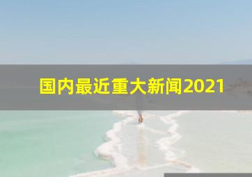 国内最近重大新闻2021