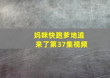 妈咪快跑爹地追来了第37集视频