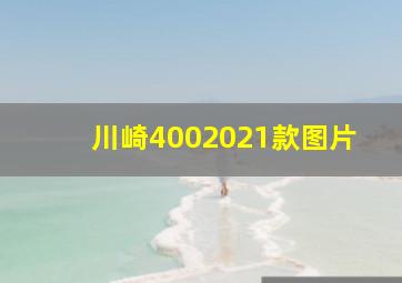 川崎4002021款图片