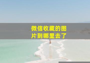 微信收藏的图片到哪里去了