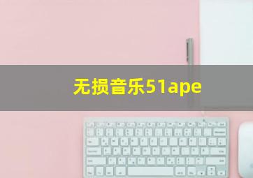 无损音乐51ape