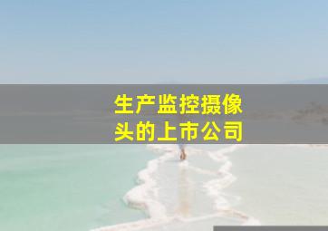 生产监控摄像头的上市公司