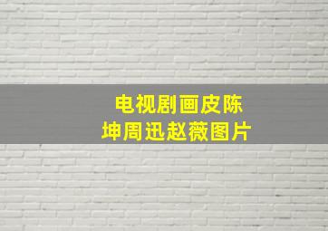 电视剧画皮陈坤周迅赵薇图片