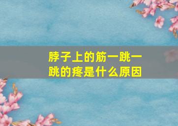 脖子上的筋一跳一跳的疼是什么原因